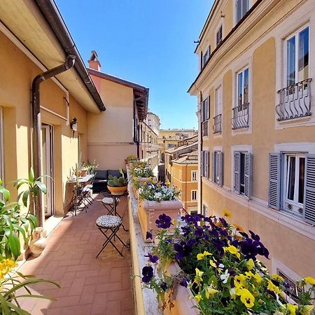 4Bnb - Luxury Trevi Apartment W Terrace Rom Exterior foto