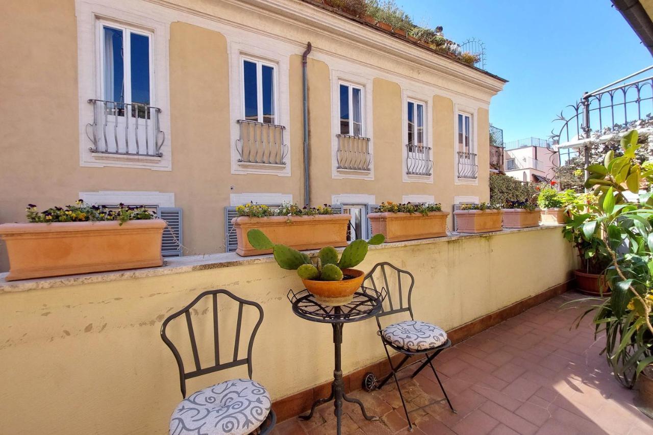 4Bnb - Luxury Trevi Apartment W Terrace Rom Exterior foto